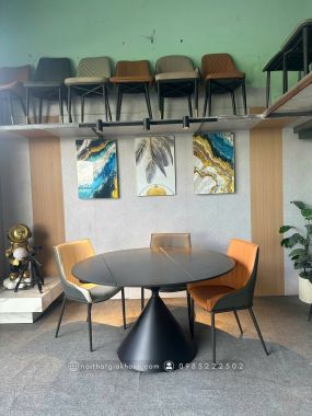 BỘ BÀN ĂN CHÂN XÒE THÔNG MINH BA - TM 022