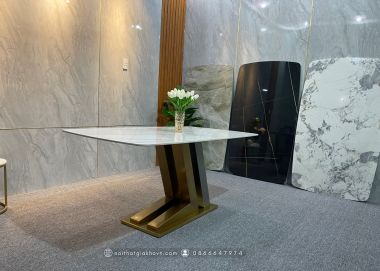 BÀN ĂN CHÂN Z INOX BA 023