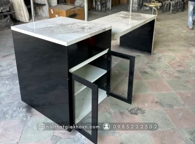 BÀN  ĐẢO KẾT HỢP BÀN ĂN BA 025